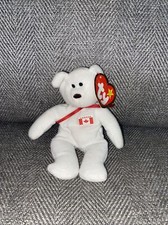 1993 TY Teenie Beanie Baby Maple The Bear Canada - McDonald  s Version - WITH TAG