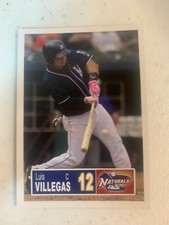 Luis Villegas Card 2018 Northwest Arkansas Natural Team Card