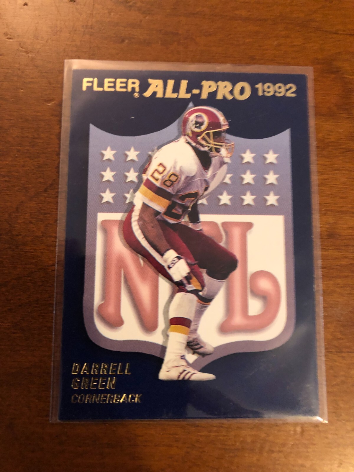 1992 Fleer All Pro Darrell Green Washington Redskins