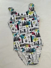 DESTIRA Leotard Gymnastics NY New York CITY Bodysuit GK Leo Tank SIZE: ADULT AXS