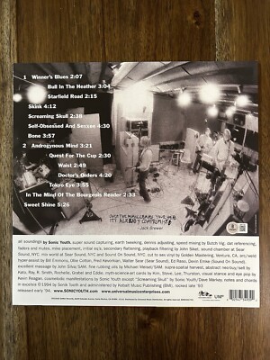 Kim Gordon 'Sonic Youth' Signed Vinyl Album 'Experimental Jet Set