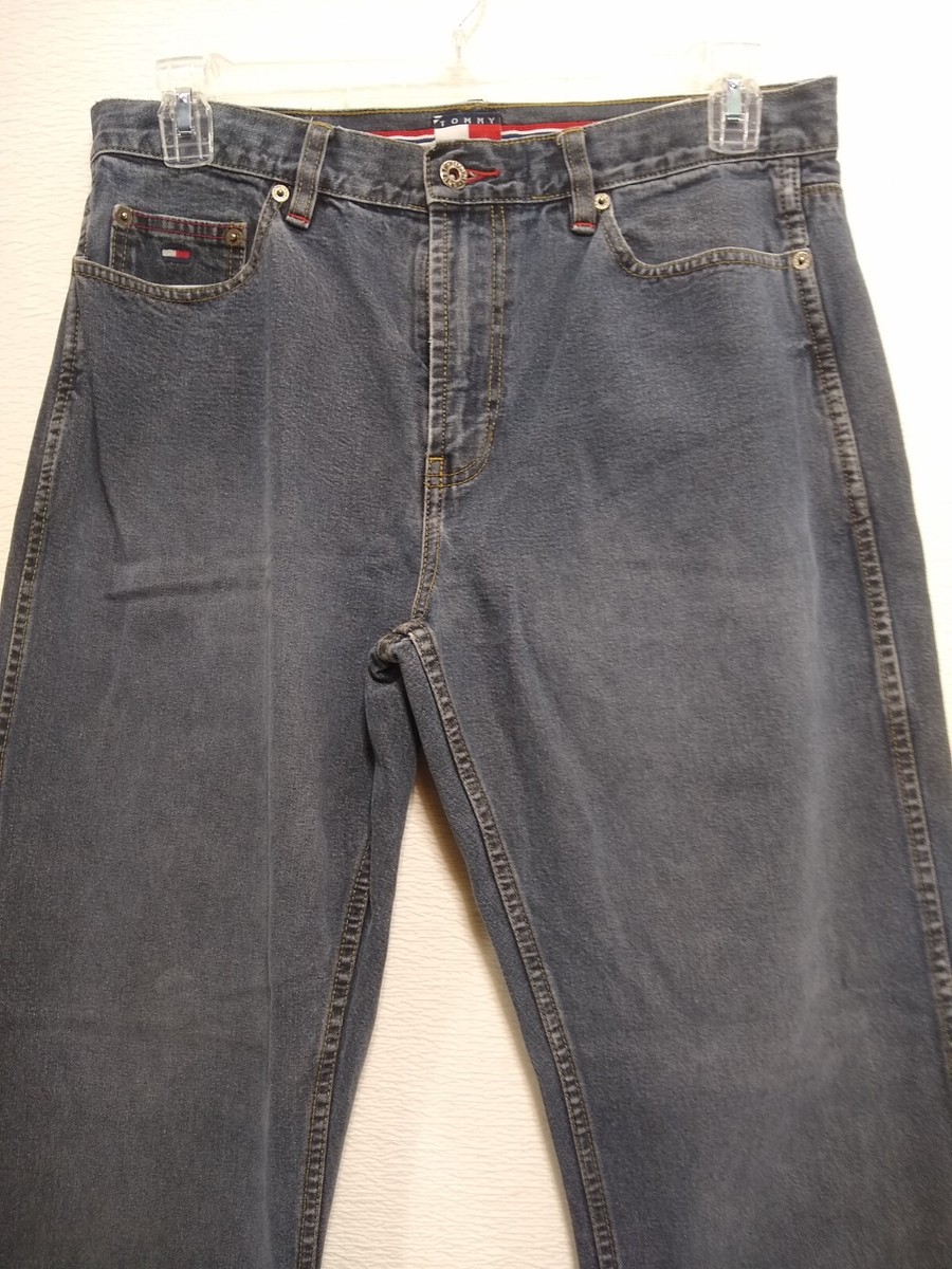 USA製 90s トミーヒルフィガー デニムFREEDOM JEAN 33×32 Tommy 