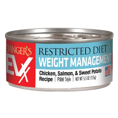Evanger's Restricted Weight Management Cat Food Chicken, Salmon, & Sweet Potato,