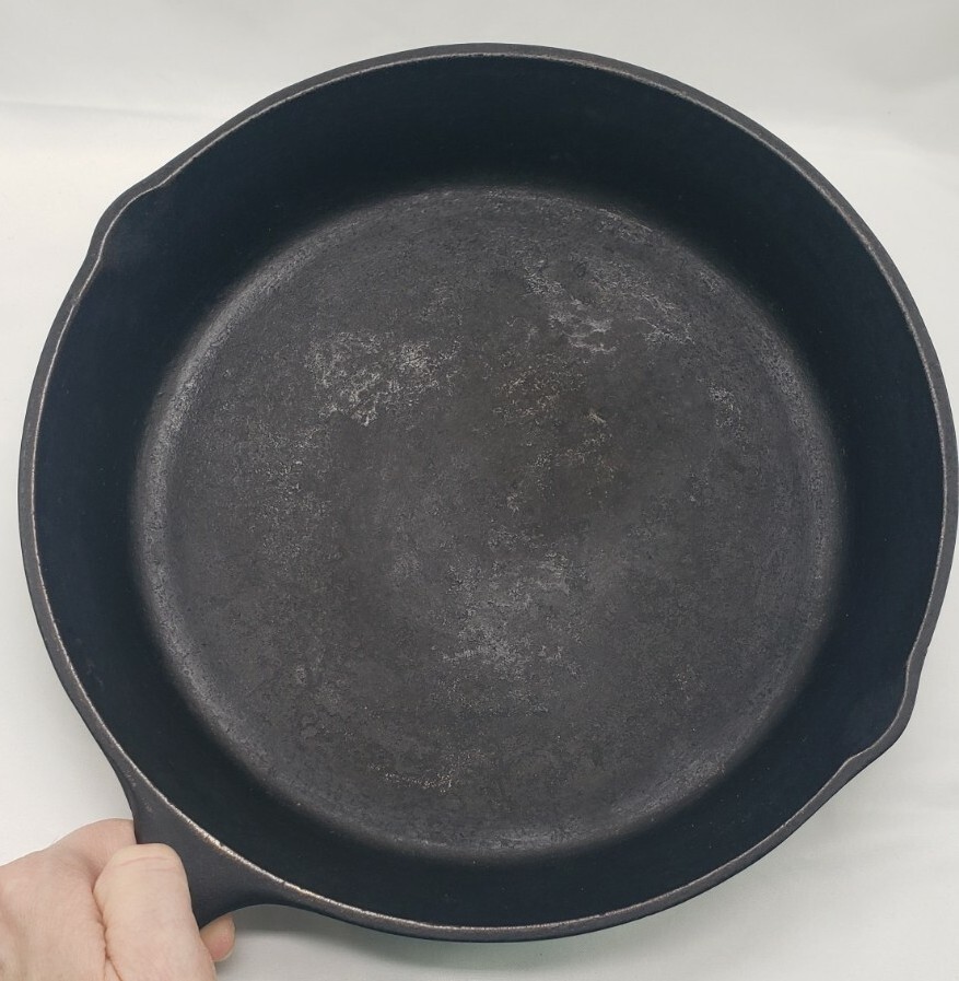 Vintage Lodge 3Notch 8 SK USA D1 Cast Iron Skillet Heat ring 10½" eBay