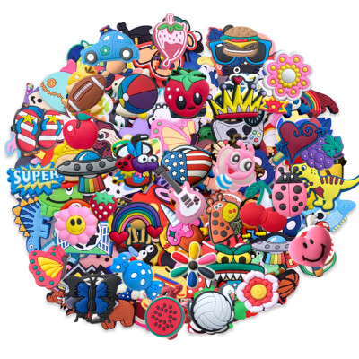 Wholesale LOT 8 Mixed Pvc Shoe Charms Fit ALL Wristband Boys Girls Slipper Shoes