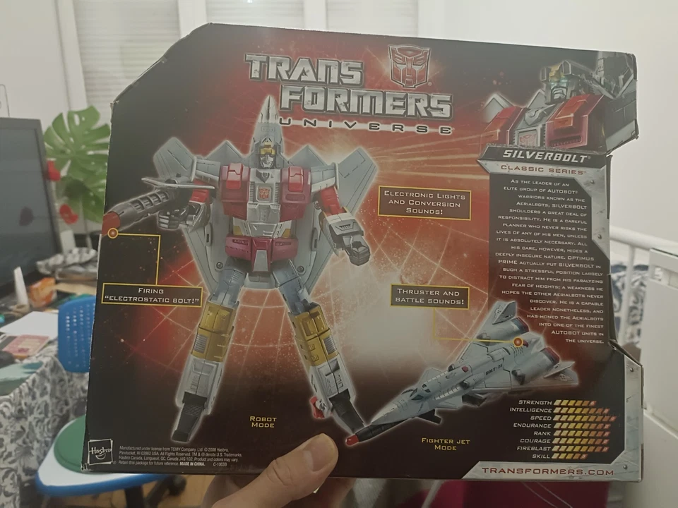 Hasbro Transformers Universe Ultra Class Silverbolt MISB - Photo 3/4