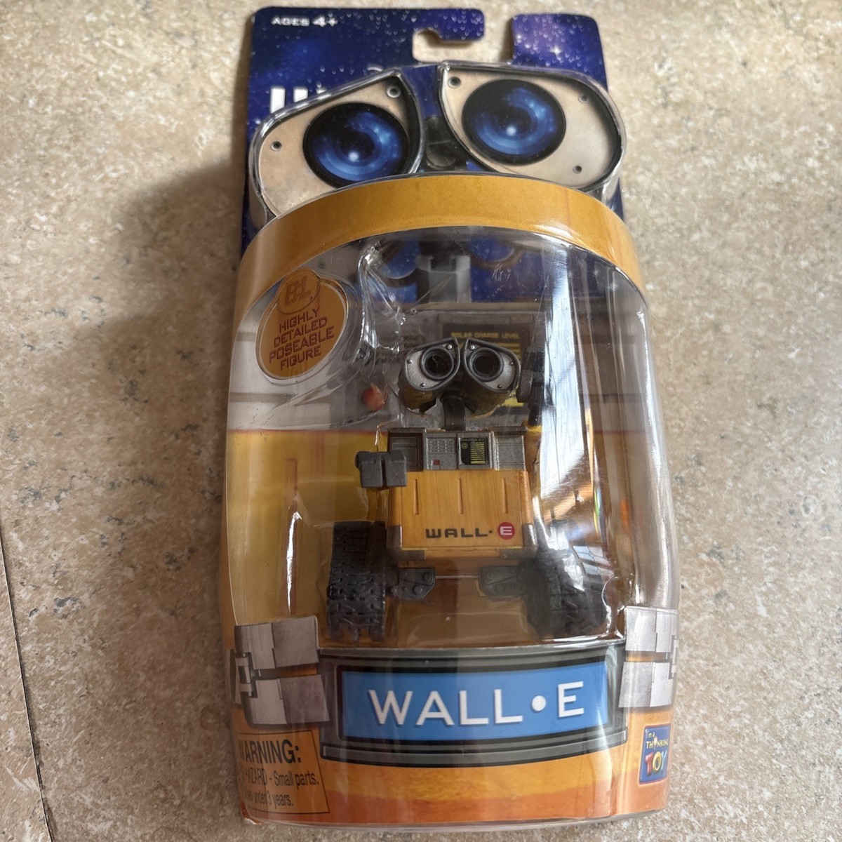 DISNEY PIXAR THINKWAY TOYS WALL-E ACTION FIGURE 64442602178| eBay