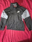 Nike Full Zip Toddlers 4T Track Jacket Fleece Black /Gray  — photo 1