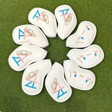 Cute Dog Golf Head Cover Iron Pole Cover Golf Club Protector Golf Iron Headcover