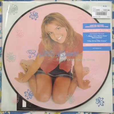 PICTURE DISC Britney Spears ...Baby One More Time NEAR MINT Jive