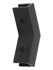 Support mural en verre laiton 135 degrés pour design élégant de salle de bain