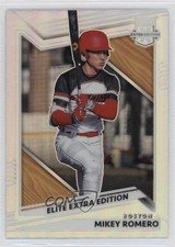 2022 Panini Elite Extra Edition Optic Holo Prizm Mikey Romero #24 4z8