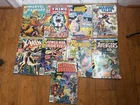 Vintage MARVEL COMICS LOT OF 9 - Avengers, Fanfare, Wonder Man, X-Men, Ghost Rid