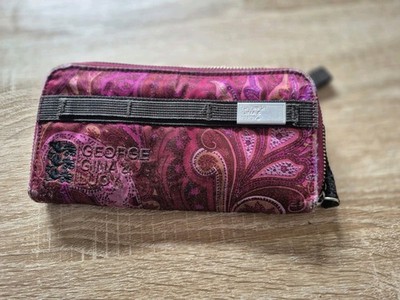 George Gina & Lucy Geldbörse CASH MERE Reißverschluss Pink Rosa Gemustert