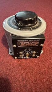 Powerstat type 126 120 volts 15 amps 50-60 Hz variable autotransformer
