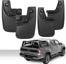 4Pcs Fender Flares Heavy Duty Splash Guard Mud Flaps for 2005-2015 Toyota Tacoma