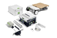 Festool Akku-Tischkreissäge CSC SYS 50 EBI-Basic-Set + Untergestell UG-CSC-SYS