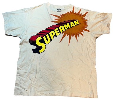 Superman DC Comics BOOM UT Comic Style Shirt LARGE