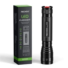 S2000 LED Flashlight High Lumens, Super Bright, Powerful, Mid-Size Tactical F...