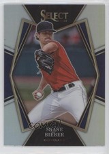2022 Panini Select Premier Level Holo Silver Prizm Shane Bieber #147 13oy