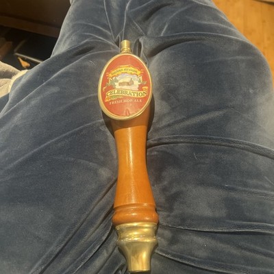 Sierra Nevada Celebration Fresh Hop Ale Beer Tap Handle   Wooden   Rare