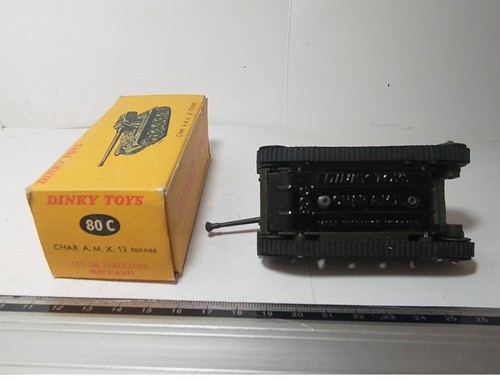 Dinky Toys Char AMX 13 Tonnes - Réf. 80 C - Neuf Dans Sa Boîte, Occasion