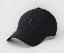 UNDER ARMOUR Blitzing 3.0 Men’s Stretch Fit Cap Hat Black L/XL 1305036-002 NEW