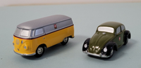 Schuco Piccolo Vw KäFer Vw-Transporter T1 Ptt Schweiz Limitiert 1:90 (9#1096)