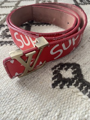 Louis Vuitton x Supreme Belt