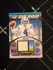 2021 Panini Absolute Air Raid Materials Gold Dak Prescott #AR5 /75 Cowboys