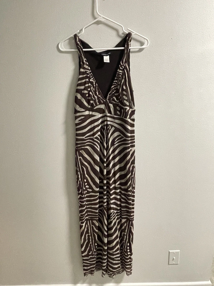 sachin and babi light blue dress Zebra Print Dresses main image 0