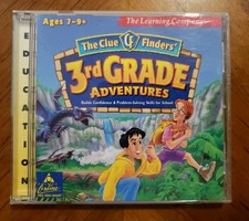 The Clue Finders 3rd Grade Adventures Learning Company Ages 7-9 PC CD-Rom