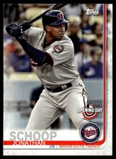 2019 Topps Opening Day Jonathan Schoop Minnesota Twins #MT-10