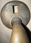 Vintage Brass Metal | Solid Door 8.25” Handle | Antique Original Hardware — photo 3
