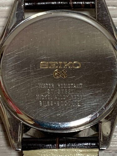 Seiko Grand seiko 8N65-8000 Stainless Steel Date Quartz Mens Watch Auth Works - Picture 7 of 10