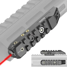 SOLOFISH Red/Green/Blue Laser Sight fit Pica&M Dual Rail with Picatinny Rail On