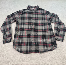 Goodfellow  Co Shirt Men's Large 42x29 Plaid Long Sleeve Flannel Standard