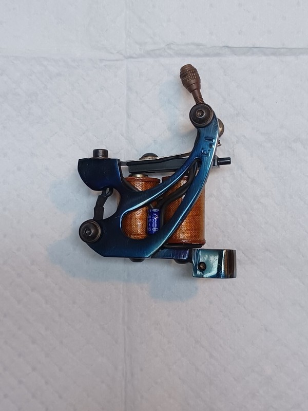 Early Irons "South America" Custom Hand Made Machine, Exotic Skin Coil Wraps