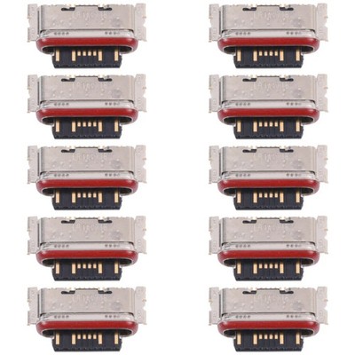 10 PCS Charging Port Connector For Xiaomi Redmi Note 11e Pro, For Xiaomi Redmi