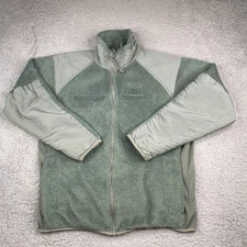 US Military Gen III Cold Weather Fleece Jacket Mens Medium Full Zip Polartec