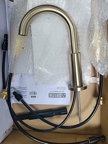 Delta Nicoli 35749LF-CZ Two Handle Widespread Bathroom Faucet - Champagne Bronze - Picture 10 of 15