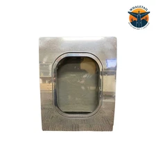 747 Aircraft - Single Window Cut Polished