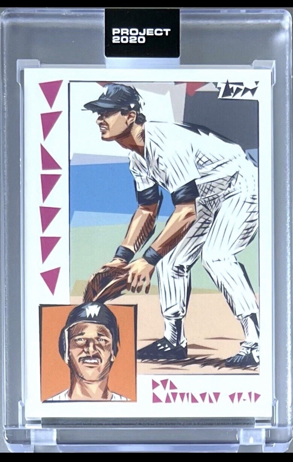 Topps PROJECT 2020 Card 208 1984 Don Mattingly by Naturel New York Yankees