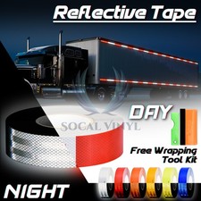  Reflective Conspicuity Tape 2"x150' DOT-C2 Safety Warning Sign Car Truck RV