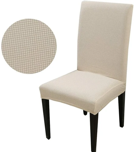 Chair Covers for Dining Room,Stretch Spandex Removable Washable Anti-dust Seat