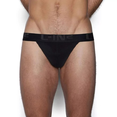 Tanga C-IN2 Talla "X-Grande" Para Hombre Core Algodón Espalda Y - Negro (4002-BLK-XL) - Imagen 9 de 11