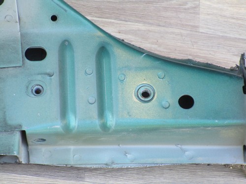99-04 MUSTANG COBRA CONVERTIBLE LEFT LOWER K MEMBER BOLT METAL REPAIR SECTION - Bild 7 von 10