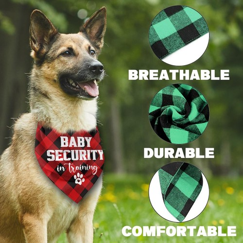 Baby Security in Training Dog Bandana Pet Dog Triangle Scarf Bandanas Bibs Pe... - Picture 4 of 4