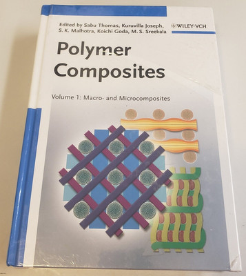 POLYMER COMPOSITES Vol 1: Macro & Microcomposites 2012 Thomas HC BOOK In Wrapper