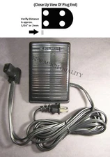 FOOT CONTROL PEDAL 604178-001 Singer 750 Srs 755 756 758 770 Srs 774 775 776 778